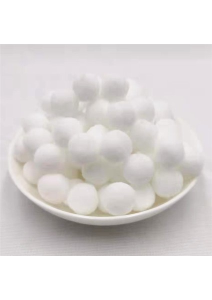 20MM-BEYAZ Stil Lot Çocuklar Hairball Dıy Ponponlar Oyuncak Zanaat Malzemeleri Mini Kabarık Ponpon Pom Poms Noel Ev Dekorasyon Aksesuarları (Yurt Dışından)