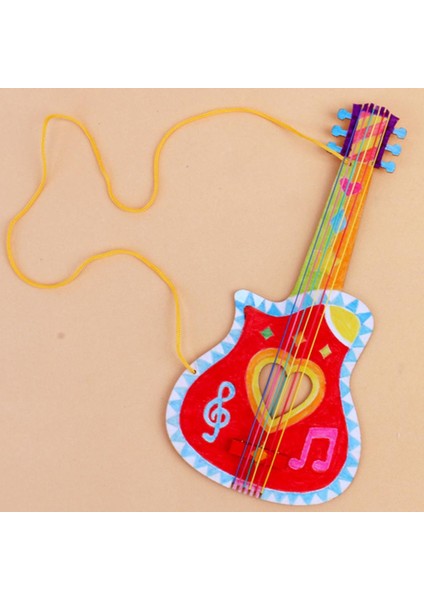 No.3 Tarzı Gitar Malzemesi Yaratıcı Süslemeleri Ahşap El Yapımı Dıy Gitar Boyama Grafiti Malzemesi Ahşap Çocuklar Için Müzikli Oyuncaklar (Yurt Dışından)