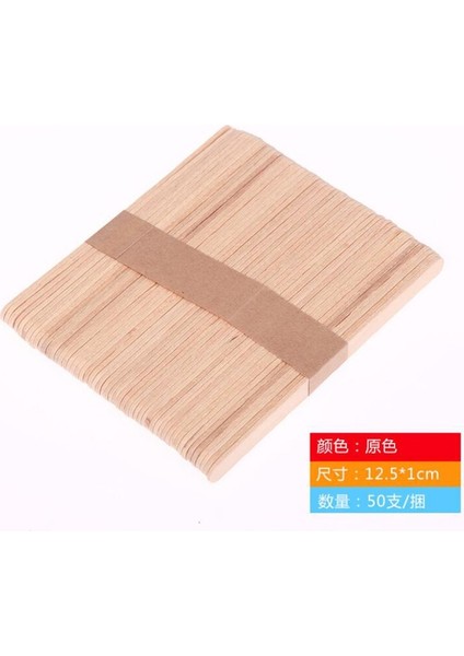 12.5X1CM Tarzı Çok Ahşap El Sanatları Dondurma Çubukları Pop Dondurma Çubukları Doğal Ahşap Kek Araçları Dıy Çocuklar Işi Sanat El Sanatları Oyuncaklar (Yurt Dışından)