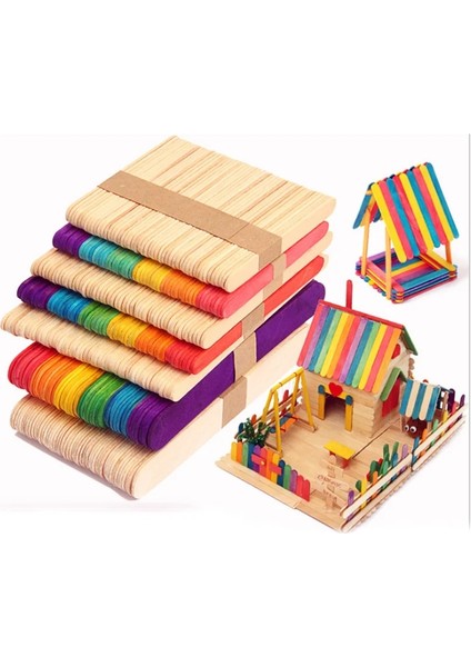 12.5X1CM Tarzı Çok Ahşap El Sanatları Dondurma Çubukları Pop Dondurma Çubukları Doğal Ahşap Kek Araçları Dıy Çocuklar Işi Sanat El Sanatları Oyuncaklar (Yurt Dışından) indirimleri