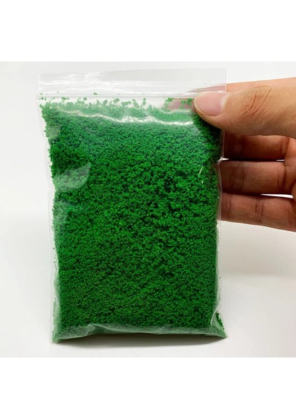 100G Orta Yeşil Stil Odel Ağaç Tozu Minyatür Mimari Ağaç Tozu Ölçekli Diorama Bahçe Yapımı Için Malzeme Zemin Sünger Malzemesi (Yurt Dışından)