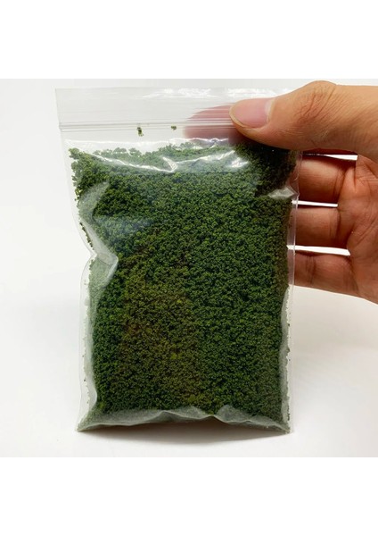 100G Orta Yeşil Stil Odel Ağaç Tozu Minyatür Mimari Ağaç Tozu Ölçekli Diorama Bahçe Yapımı Için Malzeme Zemin Sünger Malzemesi (Yurt Dışından)