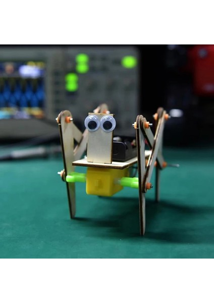 Elektronik Emekleme Robot Köpek Oyuncakları Çocuklar Için Dıy Monte Model Teknoloji Bilim Deney Eğitici Oyuncak Çocuk (Yurt Dışından)