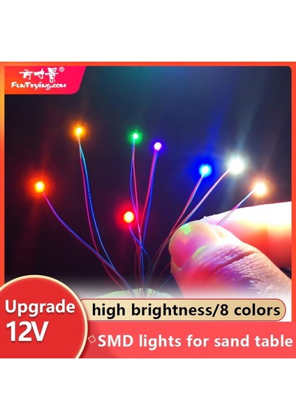 0402MOR Tarzı V Kablolu #md Led'ler,8 RENK,60CM Bağlantı Telleri,hobi Model Kitidemiryoludemiryoluyolyıldızgemisigundam Aydınlatma (Yurt Dışından)