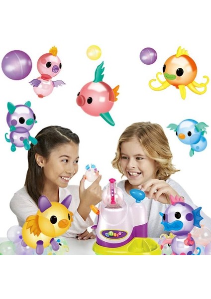 90 Balon Stili Oonies Dolum Paketi Çocuk Dıy El Yapımı Yaratıcı Yapışkan Top Onoies Kabarcık Şişirme Oyuncak Masa Gametoy Balon Oyun Seti (Yurt Dışından)