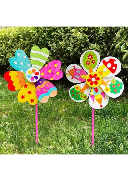 No.12 Tarzı 2020 Yenı El Sanatları Çocuklar Dıy Boyama Grafiti Boş Yel Değirmeni Öğrenme Eğitim Oyuncaklar Montessori Çocuklar Için Öğretim Yardımcıları Oyuncak (Yurt Dışından)