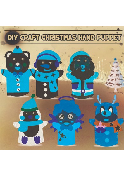 E Stili Diy Zanaat Dikiş Keçeleri El Sanatları Kiti Karikatür Noel Baba Noel El Kukla Eldiven Oyuncak Çocuklar Hediye Eğitici Dikiş Seti Kız Sanat Oyuncaklar (Yurt Dışından) fiyatları