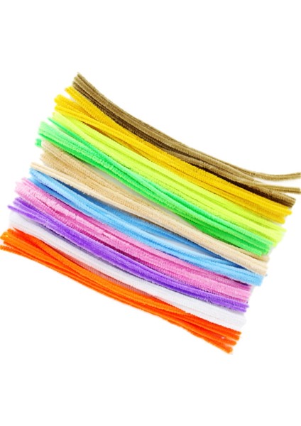 Çok Renkli Stil Kolay Büyük Montessori Materyalleri Şönil Bulmacalar Oyuncak Zanaat Boru Temizleyici Matematik Eğitici Çubukları Yaratıcı Bulmaca NR0006 (Yurt Dışından)