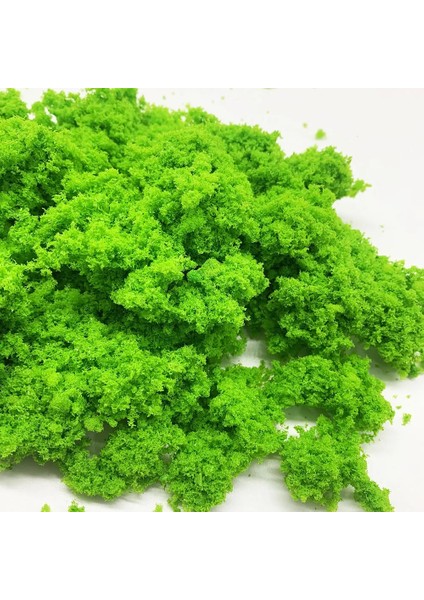 Sarı Yeşil 100G Tarzı Ağaç Tozu Modeli Sünger Küme Çalılar Çalılar Için Düşük Zemin Örtüsü Dıy Sahne Yapımı Malzemesi Yeşil Bitki Tepeli Demiryolu Düzeni (Yurt Dışından)