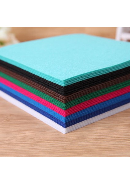 40 Adet Tarzı Et Dokunmamış Keçe Kumaş Polyester Kumaş Keçe Kumaş Dıy Paket Dikiş Bebek El Yapımı Zanaat Kalın Keçe Kumaş Dıy Yama (Yurt Dışından)
