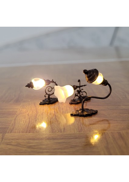 2 Adet Item3 Stili 2 Adet Ho Ölçek Sıcak Beyaz Klasik Duvara Montaj Deveboynu Lampsstreet Lamba Modeli Yapımı Demiryolu Parkı Lambalarıstrainrailroad Düzeni (Yurt Dışından)