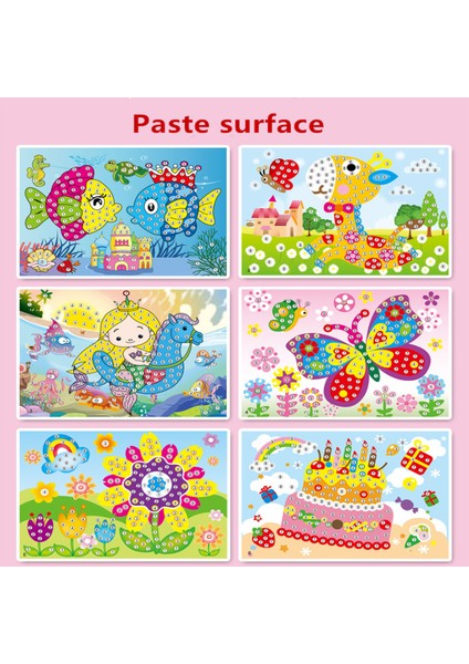 1 Adet Rastgele Stil Diamond Art Sticker Mozaik Craft Çocuklar Eğitici Bulmaca Kristal Dıy Boyama Karikatür Elmas Sticker Oyuncaklar Kiti Oyuncak Taş Sticker (Yurt Dışından)