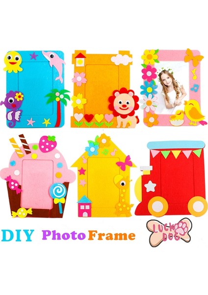Flamingo Tarzı Dıy Dokunmamış Resim Çerçevesi 3D Fotoğraf Çerçevesi Çocuklar Dokunmamış Çıkartmalar El Yapımı Dıy Oyuncaklar Malzeme Paketi Craft Oyuncaklar (Yurt Dışından) fiyatları