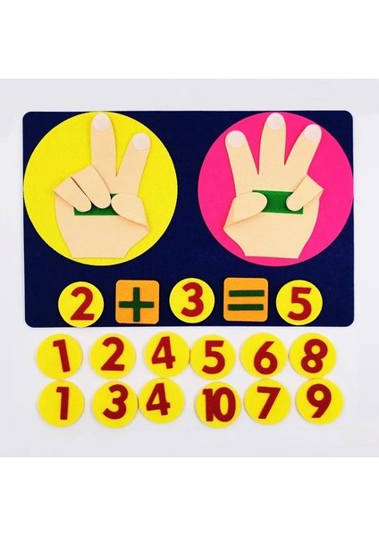 WJ21-05 Stili Montessori Matematik Oyuncaklar Çocuk Oyun Renk Sıralama Öğretim Anaokulu Manuel Dıy Örgü Kumaş Erken Öğrenme Eğitim Çocuk Oyuncakları (Yurt Dışından)