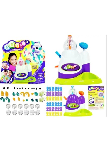 Standart Takım Elbise Stili Oonies Dolum Paketi Çocuk Dıy El Yapımı Yaratıcı Yapışkan Top Onoies Kabarcık Şişirme Oyuncak Masa Gametoy Balon Oyun Seti (Yurt Dışından)