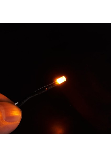 6 Adet Turuncu Tarzı Önceden Kablolanmış 12V Smd LED Soğuk Beyaz, 60CM Teller Önceden Lehimlenmiş, Model Arabalartrenlerdemiryoludemiryoluyıldız Gemisi Aydınlatma ve Elektronik (Yurt Dışından)