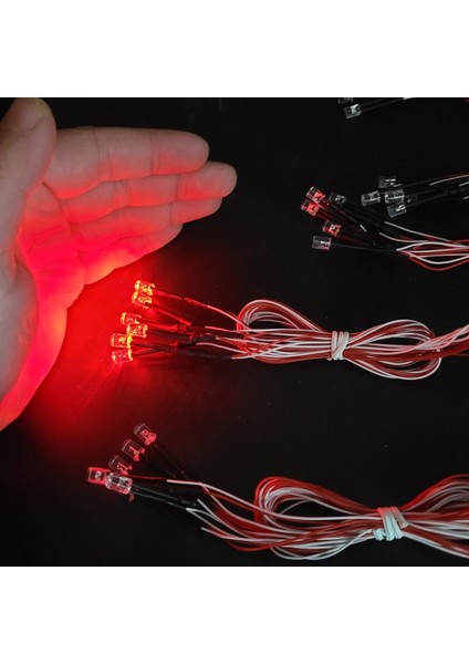 6 Adet Turuncu Tarzı Önceden Kablolanmış 12V Smd LED Soğuk Beyaz, 60CM Teller Önceden Lehimlenmiş, Model Arabalartrenlerdemiryoludemiryoluyıldız Gemisi Aydınlatma ve Elektronik (Yurt Dışından)