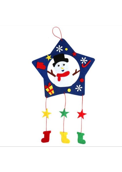 Noel Geyiği Stili Eğitici Oyuncaklar Dokunmamış Çelenk Asmak Dekorasyon Anaokulu Dıy El Yapımı Malzemeler Paketi Çocuk Noel Hediyeleri (Yurt Dışından) indirimleri