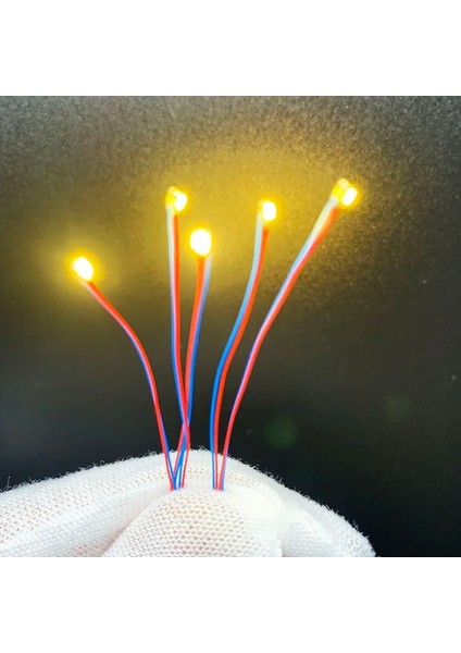 5 Adet 0805SICAK Beyaz Stil 3V Kablolu #md Led'ler,7 Renk MEVCUTTUR,30CM Bağlantı Kabloları,hobi Model Kitidemiryolurailwaystarshipgundam Aydınlatma (Yurt Dışından)