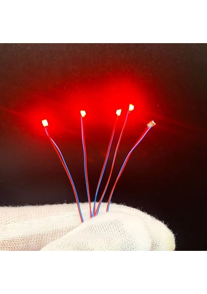 5 Adet 0805SICAK Beyaz Stil 3V Kablolu #md Led'ler,7 Renk MEVCUTTUR,30CM Bağlantı Kabloları,hobi Model Kitidemiryolurailwaystarshipgundam Aydınlatma (Yurt Dışından)