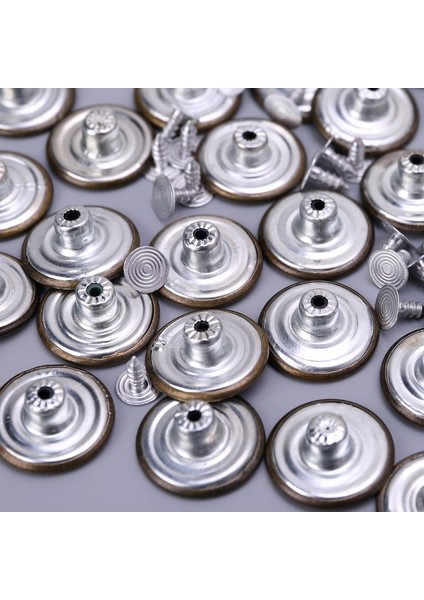 Karışık Stil Metal Dikişsiz Yedek Onarım Jean Pantolon Düğmeleri Dıy Craft Aksesuarları 54DF (Yurt Dışından)
