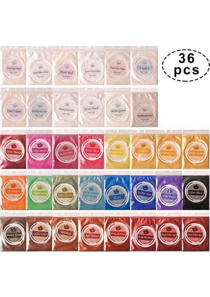 QC406 Stili Mika Tozu Sabun Boya El Sıkma Oyuncaklar Bebek Çocuklar Için Epoksi Reçine Boya Göz Farı ve Dudaklar Makyaj Boyası 10 G Stres Giderici Oyuncak Hediye (Yurt Dışından)
