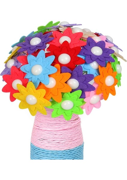 Gypsophila Şişesiz Stil Reative Düğme Yapımı Çiçek Çocuklar Çocuklar Için Dıy El Sanatları Çiçek Buketi Geliştirme Düğmesi Çiçek El Sanatları Oyuncak (Yurt Dışından)