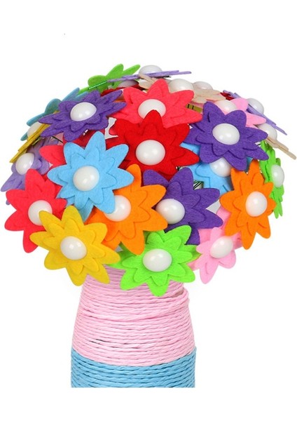 Gypsophila Şişesiz Stil Reative Düğme Yapımı Çiçek Çocuklar Çocuklar Için Dıy El Sanatları Çiçek Buketi Geliştirme Düğmesi Çiçek El Sanatları Oyuncak (Yurt Dışından)