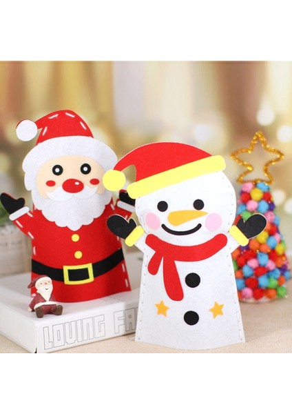 No.7 Tarzı 1 Adet Dıy Dikiş Seti Çocuklar Kukla Tiyatrosu El Sanatları Için Oyuncaklar Üzerinde Hissettim Hikaye Anlatmak Hayvan Kurbağa Eğitici Çocuk Kız Noel Hediyesi (Yurt Dışından)