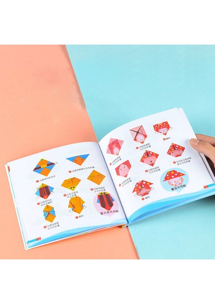 Hayvan Stili 54 Sayfa Montessori Oyuncaklar Dıy Çocuklar Zanaat Oyuncak 3D Karikatür Hayvan Origami El Sanatları Kağıt Sanat Öğrenme Çocuklar Için Eğitici Oyuncaklar (Yurt Dışından) modelleri