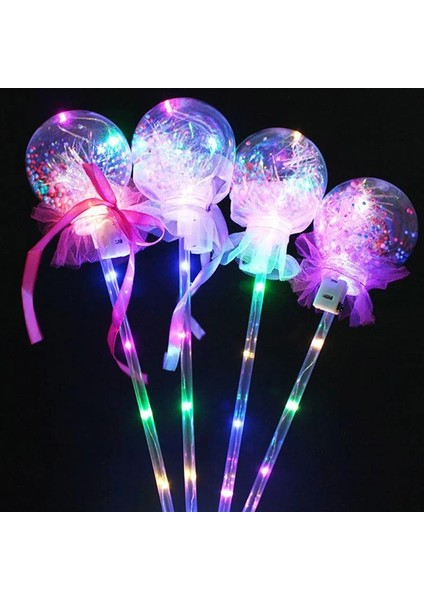 No.3 Tarzı Sihirli Hediye Glow Stick LED Peri Yanıp Sönen Değnekler Aydınlık Oyuncaklar Prenses Sihirli Hediye Çocuk Oyuncak Oyna (Yurt Dışından)