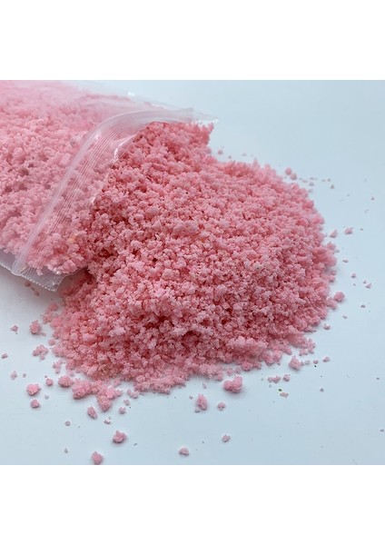 Pembe Tarzı Model Ağacı Için 30G Yeşillik Malzemeleri, Zemin Köpük Tozu Diy Ağacı Yeşillik Askeri Kum Masa Modeli Manzara Düzeni Diorama (Yurt Dışından)