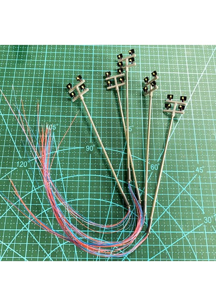 Ho Ölçek Stili Ho Ölçekli Model Aydınlatma Kulesi, Kule Işıkları Model Işıklar Düzen Elektrik Direği Trengardenoyun Alanıstadyum Tepe Işıkları (Yurt Dışından) fırsatları