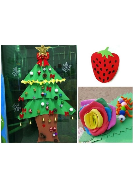 5 Yaprak No.24 Stili 2mm Eva Köpük 5 Yaprak Renkli Sünger Kağıt Scrapbooking El Sanatları Anaokulu Noel El Sanatları Diy Malzemeler Renkli (Yurt Dışından)
