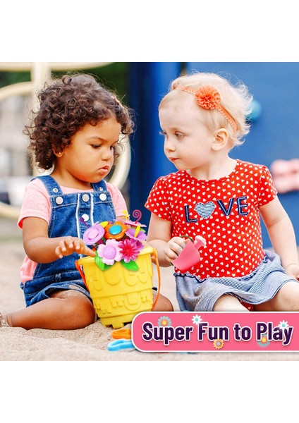 52 Adet Tarzı Çiçek Bahçesi Bina Kök Oyuncaklar Bahçecilik Kız Çocuklar Için Hediyeler Pretend Çocuk Oyuncak Okul Öncesi Çocuklar Kız Için Istifleme Oyunu Playset Dıy (Yurt Dışından)