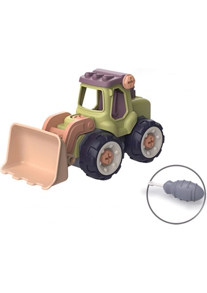 C Stili Yaratıcı Minuature Kamyon Yükleme Boşaltma Plastik Dıy Kamyon Oyuncak Montaj Mühendisliği Araba Seti Çocuk Eğitici Oyuncak Çocuk Hediyeler Için (Yurt Dışından)