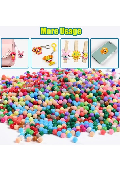 5000 Adet Tarzı Sihirli Su Yapışkan Boncuk Oyuncaklar Dıy Aquabeads El Yapımı Boncuk Oyuncak Eğitici Bulmaca Çocuk Kız Erkek Için Hama Aqua Boncuk (Yurt Dışından) indirimleri