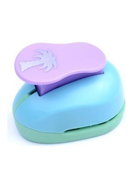 Hindistan Cevizi Ağacı Tarzı Ücretsiz Çiçek Furador 5*3*4.5 cm Diy Kağıt Kesme Eva Köpük Maker Zımba Scrapbooking Çocuk Için Emek Tasarrufu Delik Delme Kabartma (Yurt Dışından)