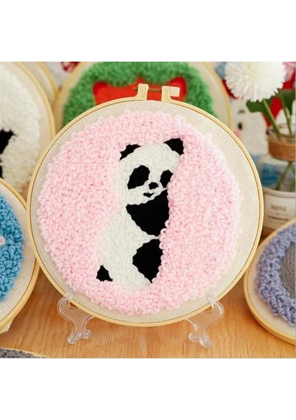 Panda Tarzı Dıy Kiti Iğne Kız El Sanatları Çocuklar Sanat Zanaat Nakış Yaratıcılık Malzeme Çocuklar Için Manuel Aktiviteler Oyuncaklar Yetişkin Hediye (Yurt Dışından)