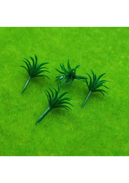 Sarı GREEN30PCS Tarzı Model Ağaç Çalılar, Ho Ölçekli Çiçek Çim Orman Yeşillik Bitkiler Bina Park Bahçe Minyatür Peyzaj Düzeni 1::100 (Yurt Dışından)