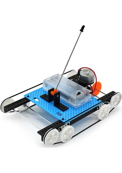 No.5 Tarzı Dıy Bilim Deney Model Kiti Elektrikli Tank Malzemeleri Yaratıcı Eğitici Oyuncaklar Projeleri Öğretim Ekipmanları Birleştirin (Yurt Dışından)