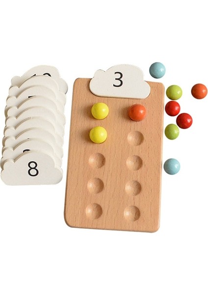 NP003 Stili Bebek Eğitici Matematik Oyuncaklar Sayı Sayma Tahtaları Montessori Ahşap Oyuncak Dijital Eşleştirme Oyunları Okul Öncesi Matematik Öğretim Yardımcıları Hediye (Yurt Dışından)