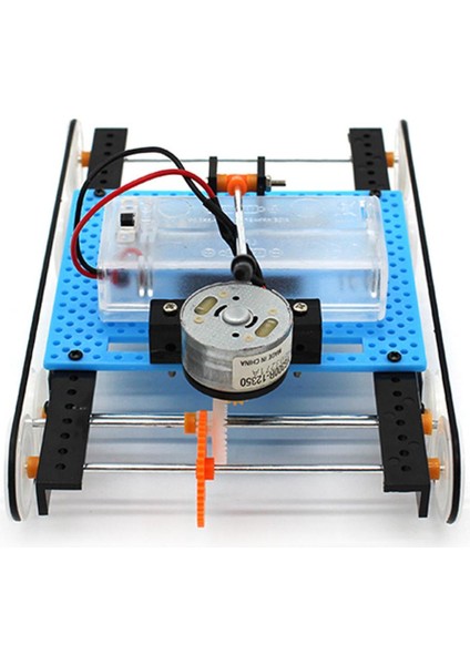 No.5 Tarzı Dıy Bilim Deney Model Kiti Elektrikli Tank Malzemeleri Yaratıcı Eğitici Oyuncaklar Projeleri Öğretim Ekipmanları Birleştirin (Yurt Dışından)