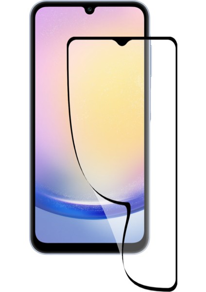 Samsung Galaxy A25 Tam Kaplayan Fiber Nano Ekran Koruyucu Cam
