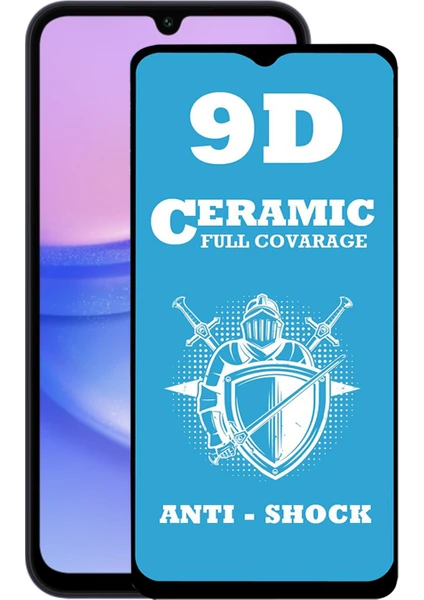 Caseart Samsung Galaxy A15 Tam Kaplayan Seramik Nano Esnek Ekran Koruyucu Cam