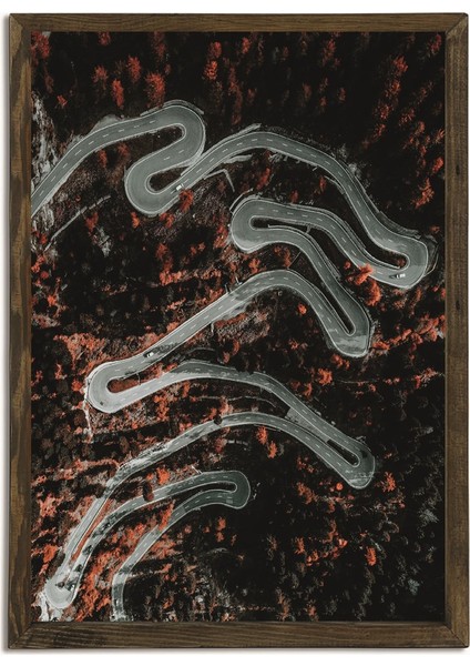 Masif Çerçeveli Doğa Resmi Baskılı Tablo 47 fiyatları