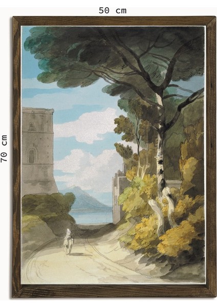 Masif Çerçeveli Doğa Resmi Baskılı Tablo 49 modelleri