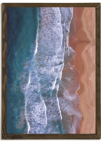 Masif Çerçeveli Doğa Resmi Baskılı Tablo 30 fiyatları