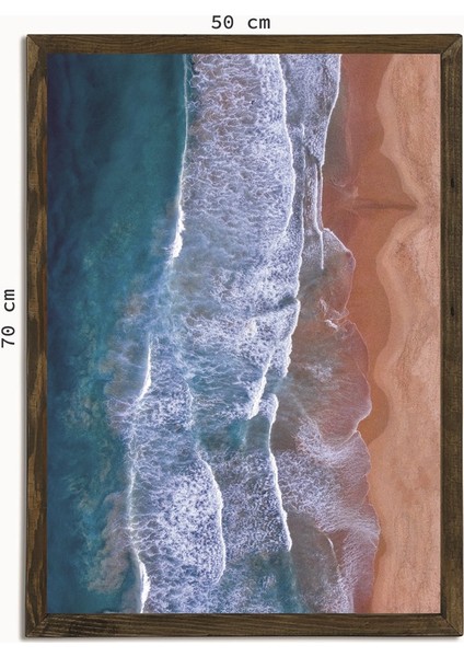 Masif Çerçeveli Doğa Resmi Baskılı Tablo 30 modelleri