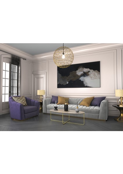 Elips Orta Sehpa Eskitme Pirinç Kaplama Tabla fiyatları